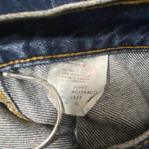 Rockies Jeanswear Vintage Jeans Denim Western Cowgirl 28/7 XL High Waisted  EUC - Picture 11 of 11